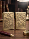 Custom Engraved Zippo Armor Lighter